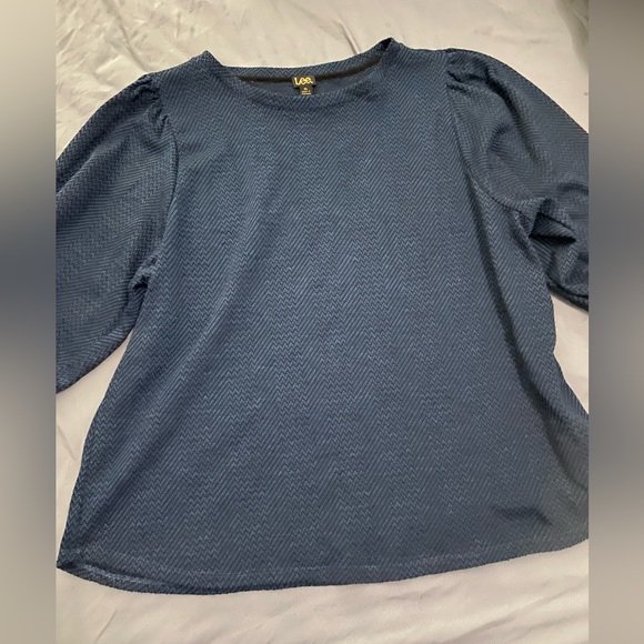 Lee Womens Navy & Black Knit Top - Picture 1 of 6